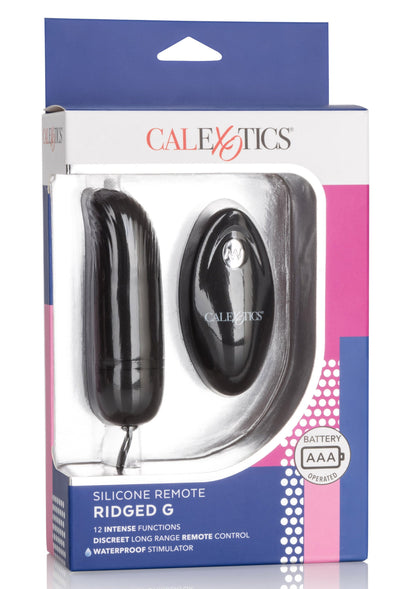 Silicone Remote Ridged G BLACK - 1