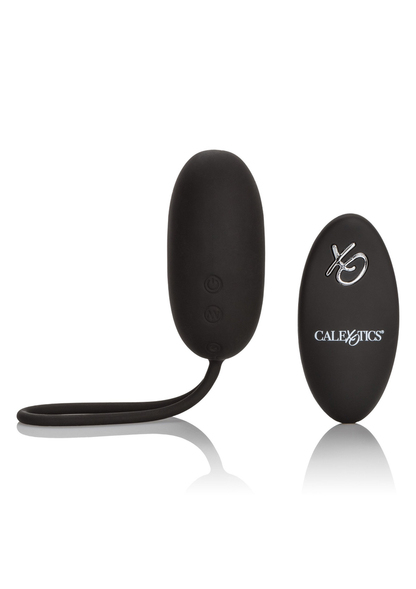 CalExotics Silicone Remote Rechargeable Egg BLACK - 0