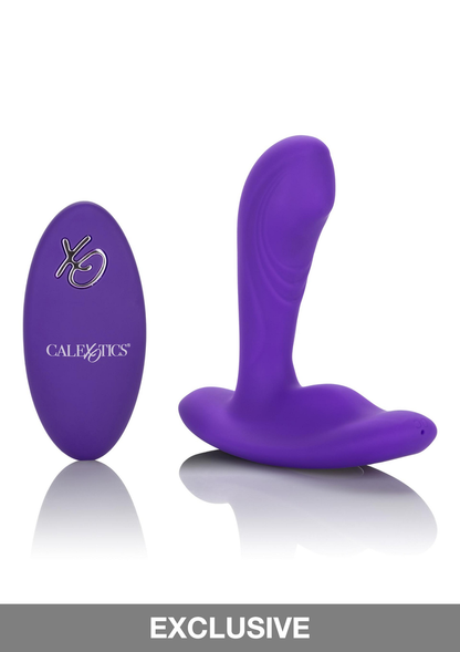 CalExotics Silicone Remote Pinpoint Pleaser PURPLE - 1