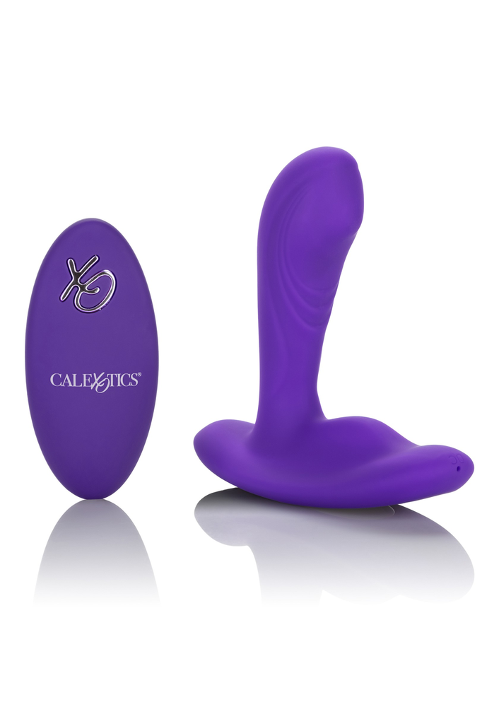 CalExotics Silicone Remote Pinpoint Pleaser PURPLE - 2