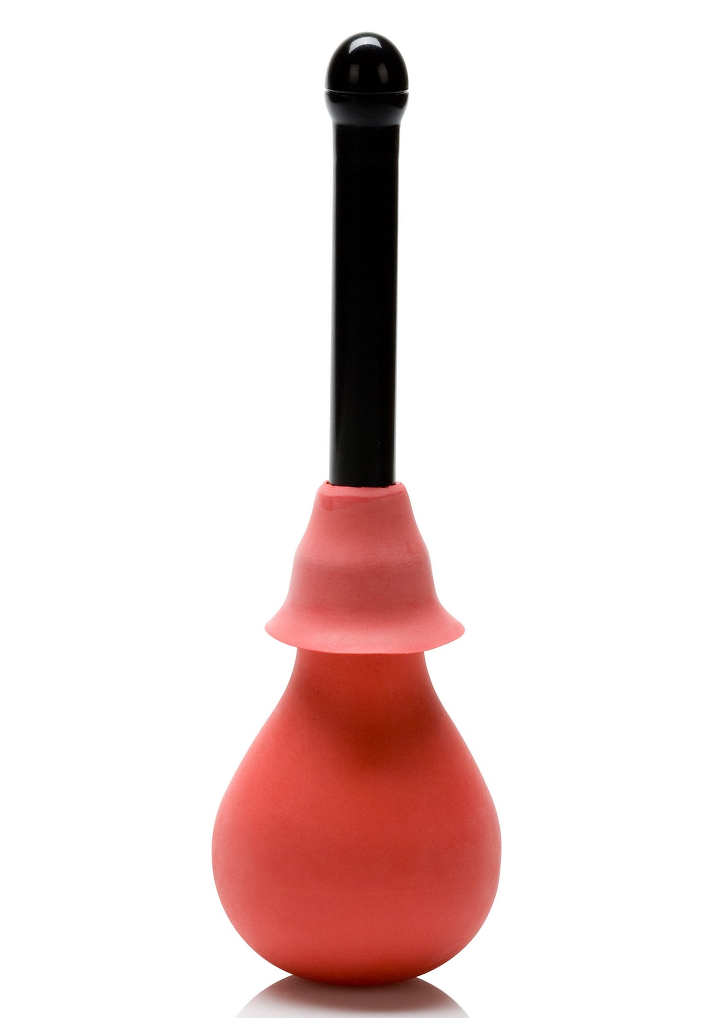 CalExotics Vulcanite Anal Douche BLACK - 0