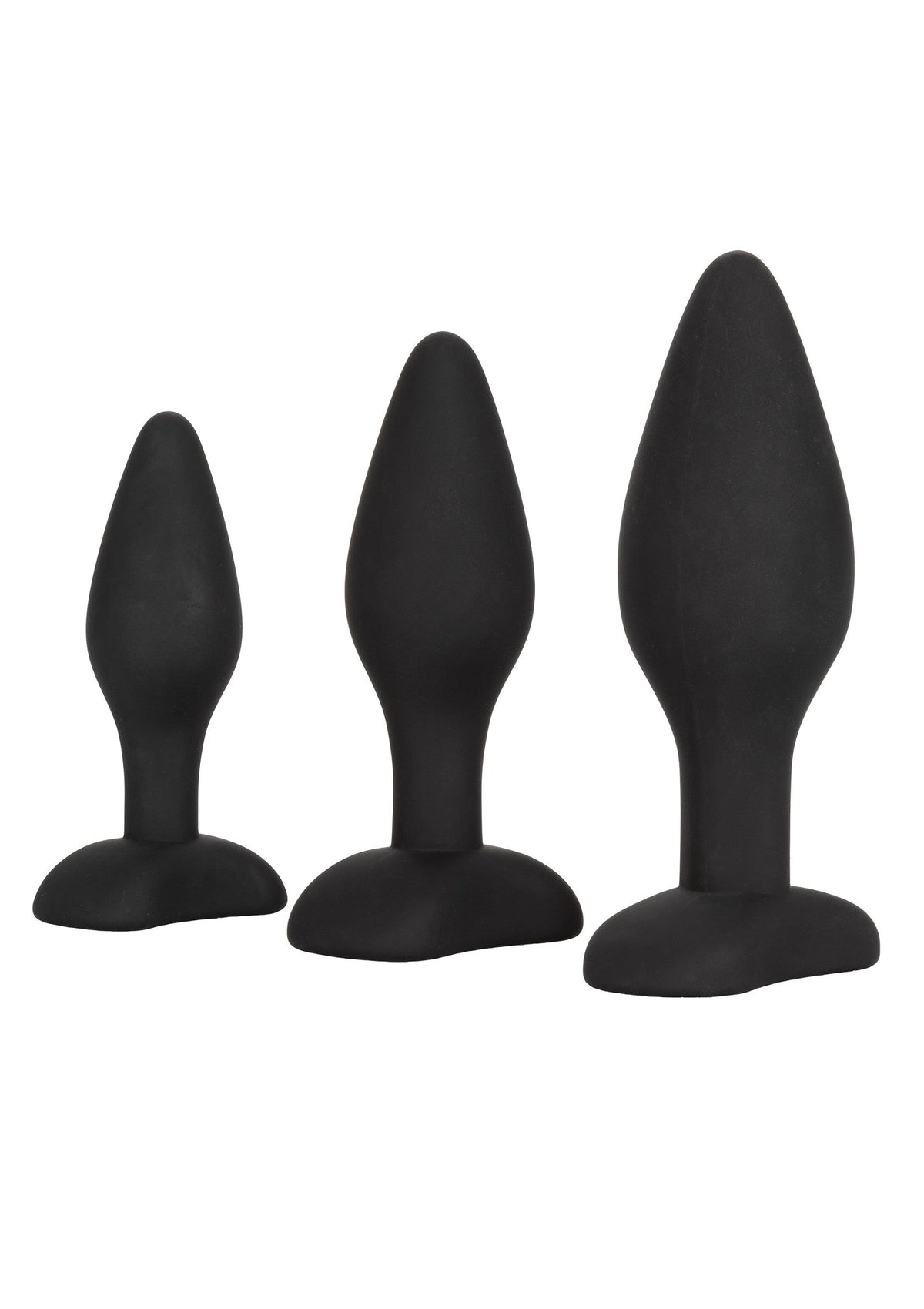 Silicone Anal Exerciser Kit BLACK - 0