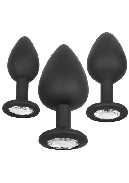 Silicone Gem Anal Kit BLACK - 0