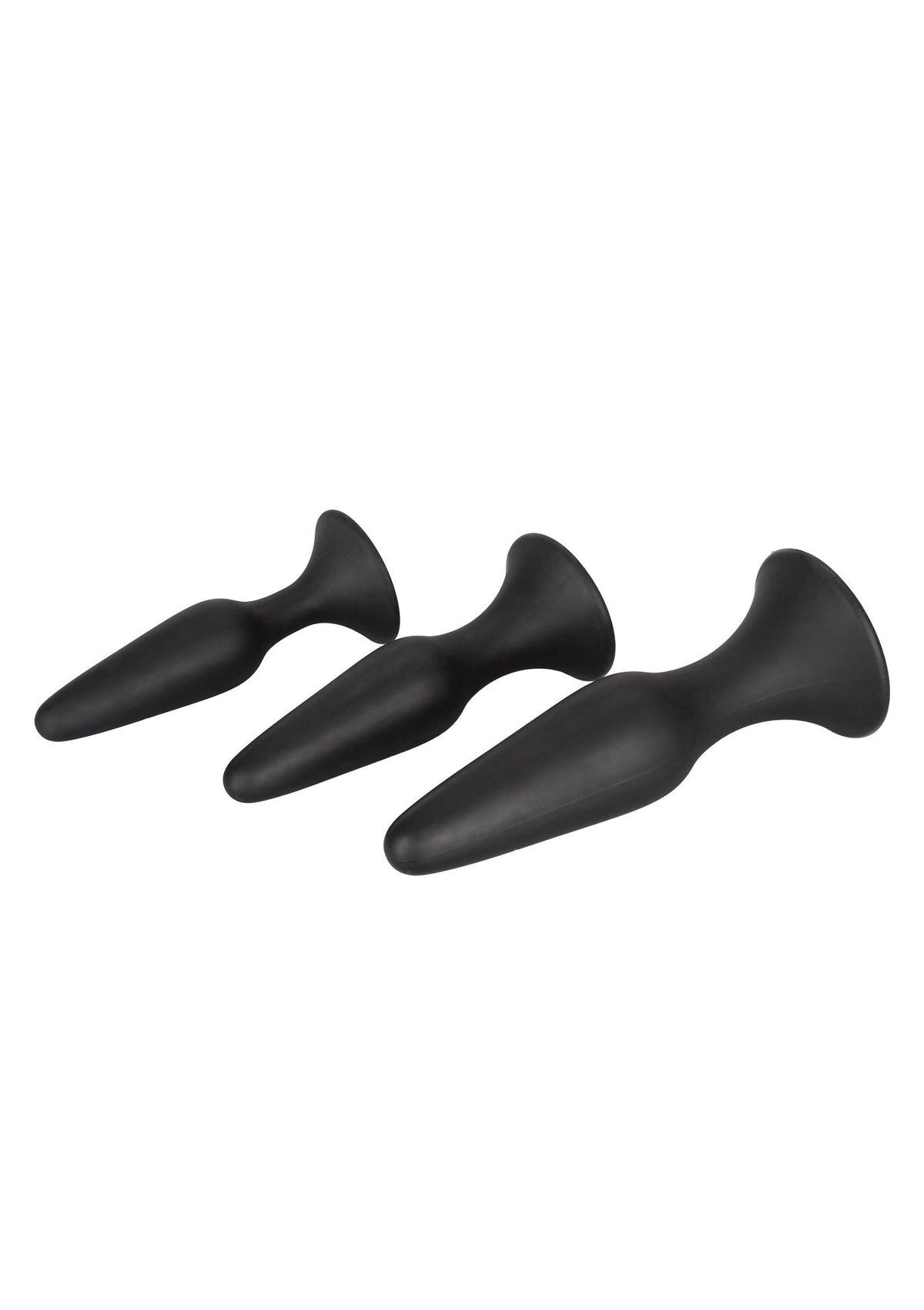 Silicone Anal Trainer Kit BLACK - 4