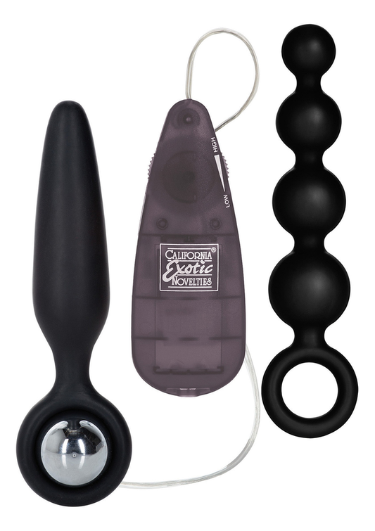 CalExotics Booty Call Vibro Kit - Zwart