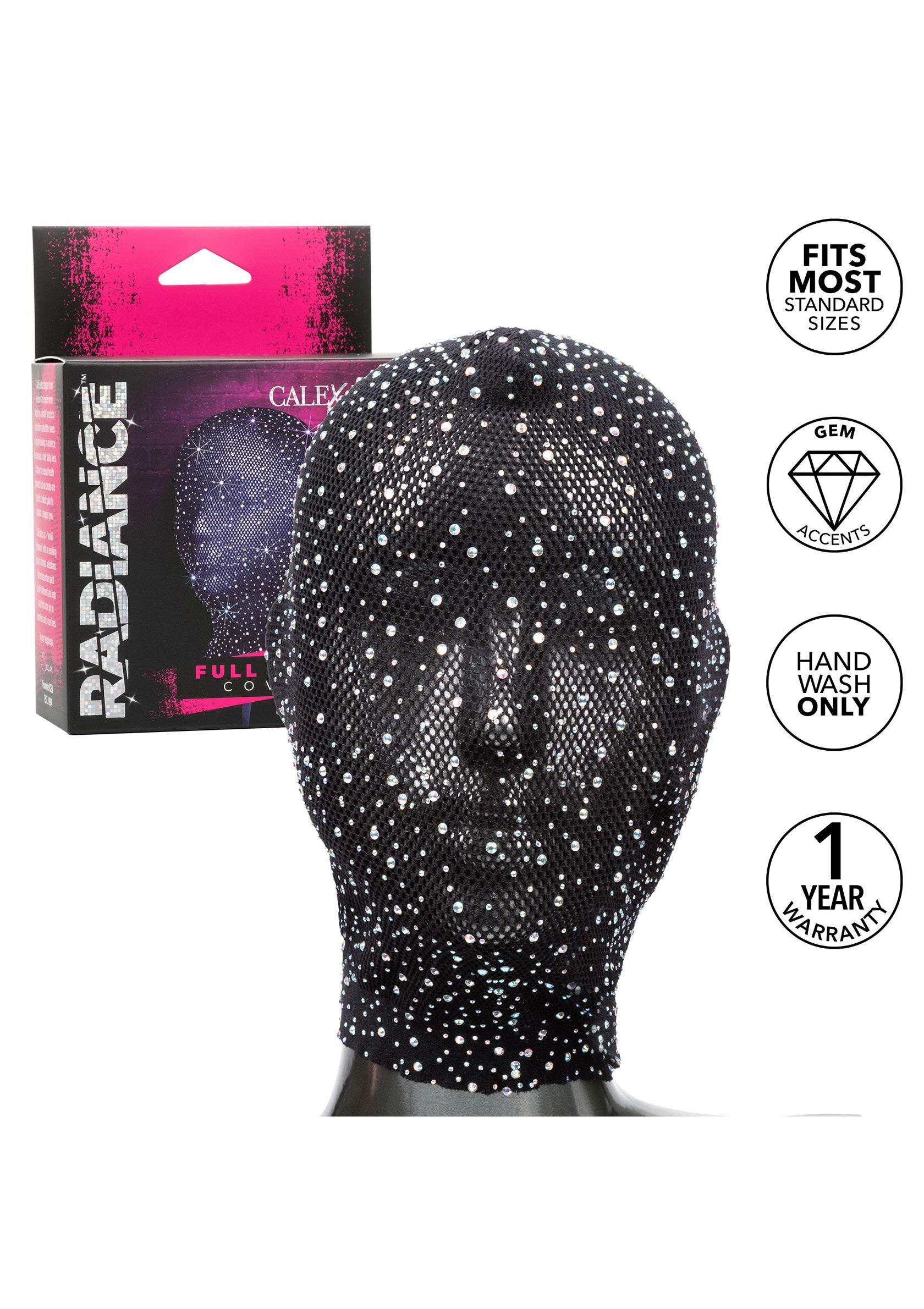 CalExotics Radiance Full Hood Cover BLACK - 1