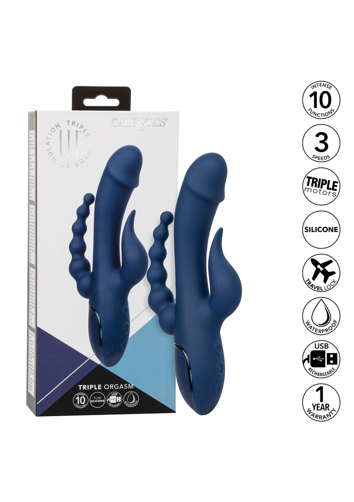 CalExotics III Triple Orgasm BLUE - 7