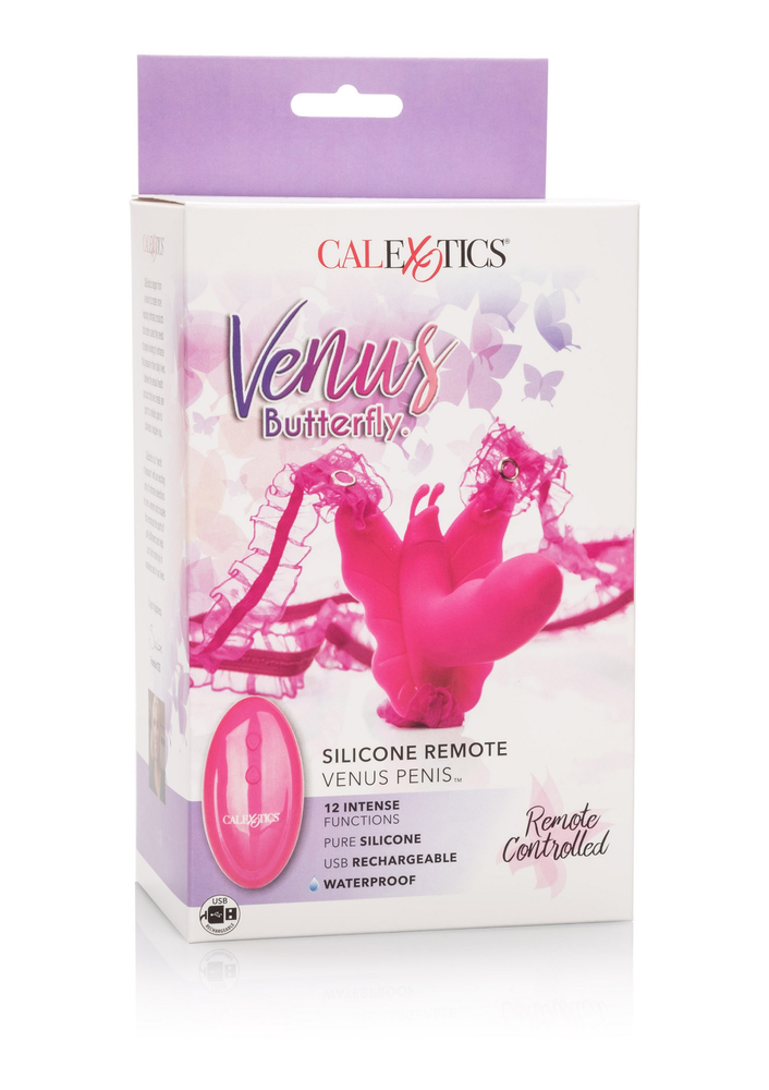 CalExotics Venus Butterfly Silicone Remote Venus Penis PINK - 5
