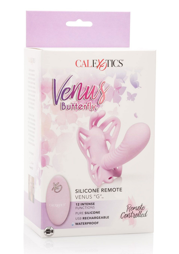 CalExotics Venus Butterfly Silicone Remote Venus 'G' PINK - 4