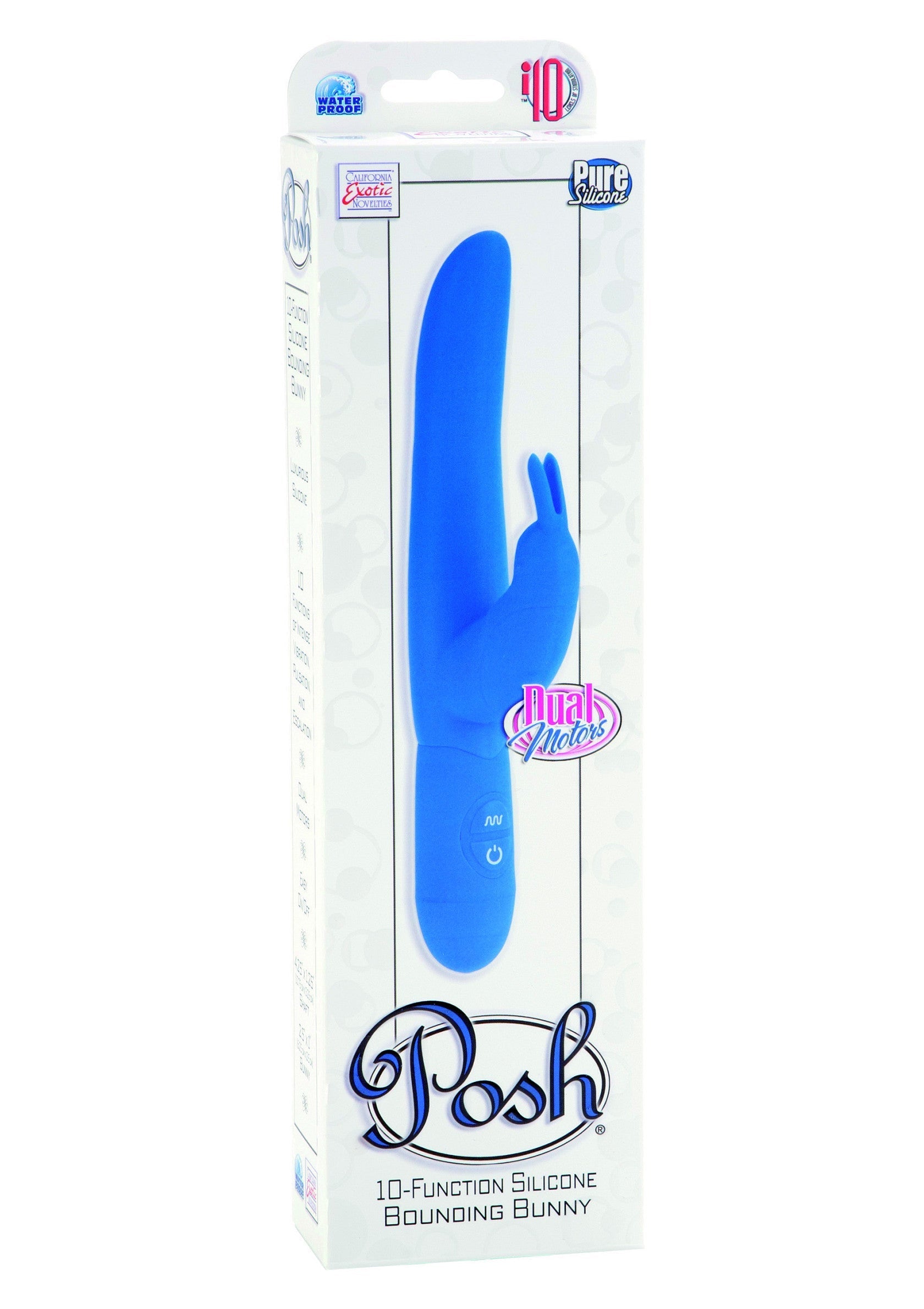 Bounding Bunny BLUE - 1