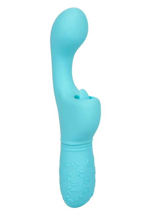 CalExotics Rechargeable Butterfly Kiss Flicker - Blauw