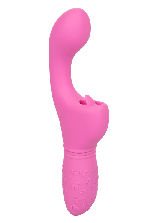 CalExotics Rechargeable Butterfly Kiss Flicker - Roze