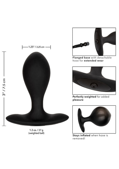 CalExotics COLT Weighted Pumper Plug BLACK - 0