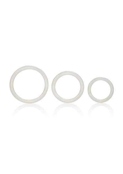 CalExotics Tri-Rings WHITE - 3