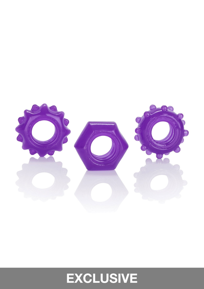 CalExotics Reversible Ring Set TRANSPA - 5