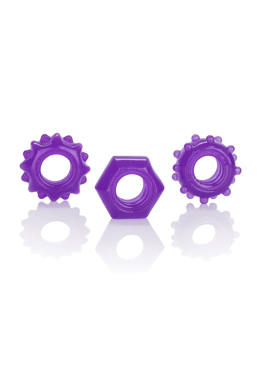 CalExotics Reversible Ring Set - Paars