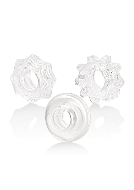 CalExotics Reversible Ring Set - Transparant