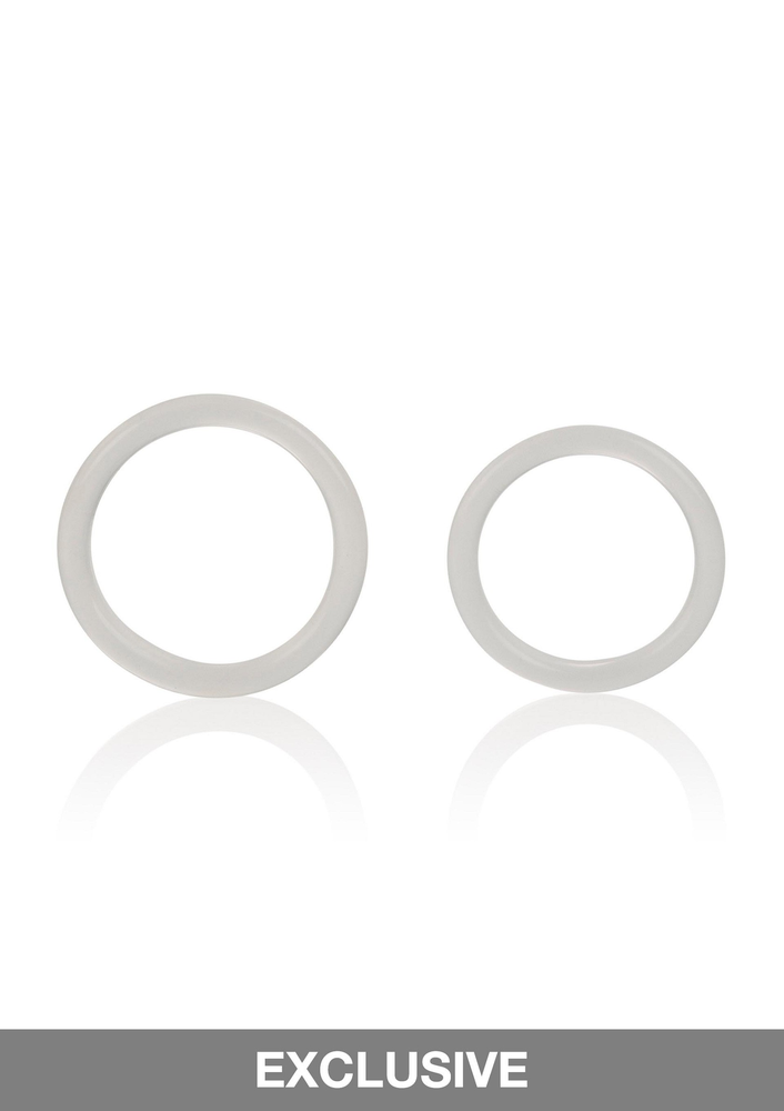 CalExotics Silicone Rings TRANSPA - 0