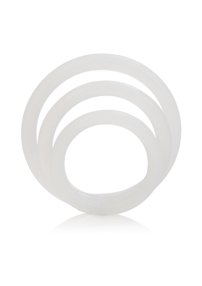 CalExotics Silicone Support Rings TRANSPA - 2