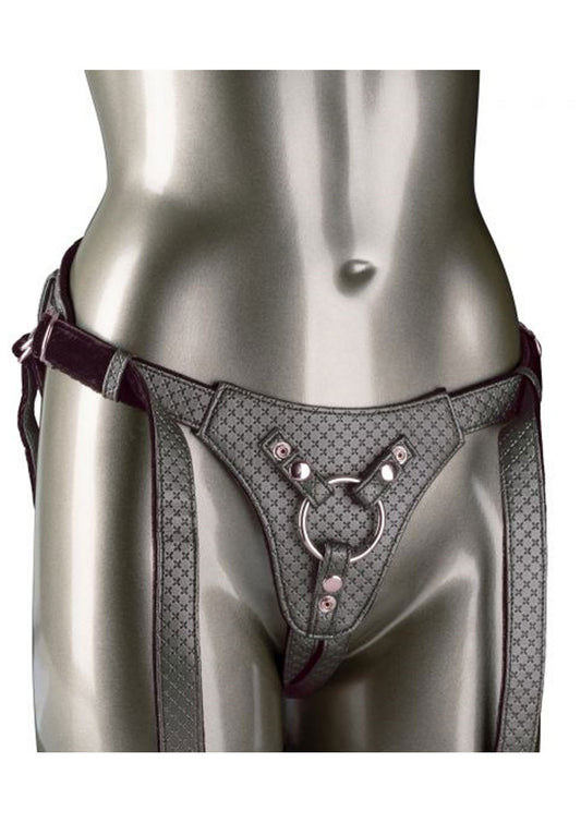 CalExotics Her Royal Harness The Regal Queen - Zilver