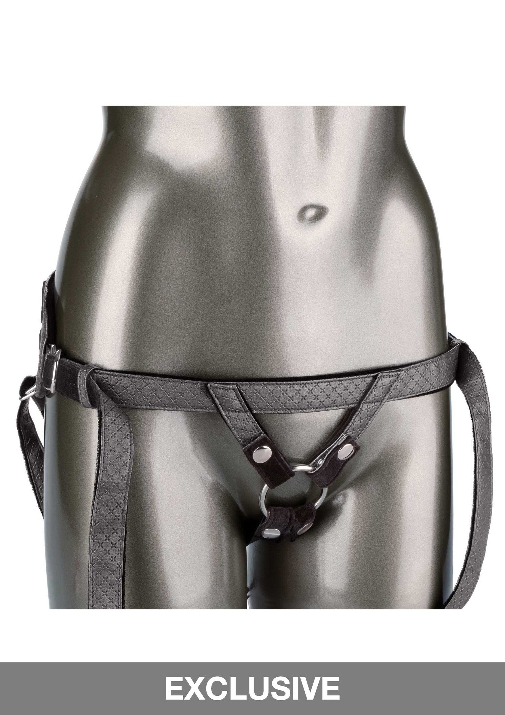 CalExotics Her Royal Harness The Regal Princess GREY - 2