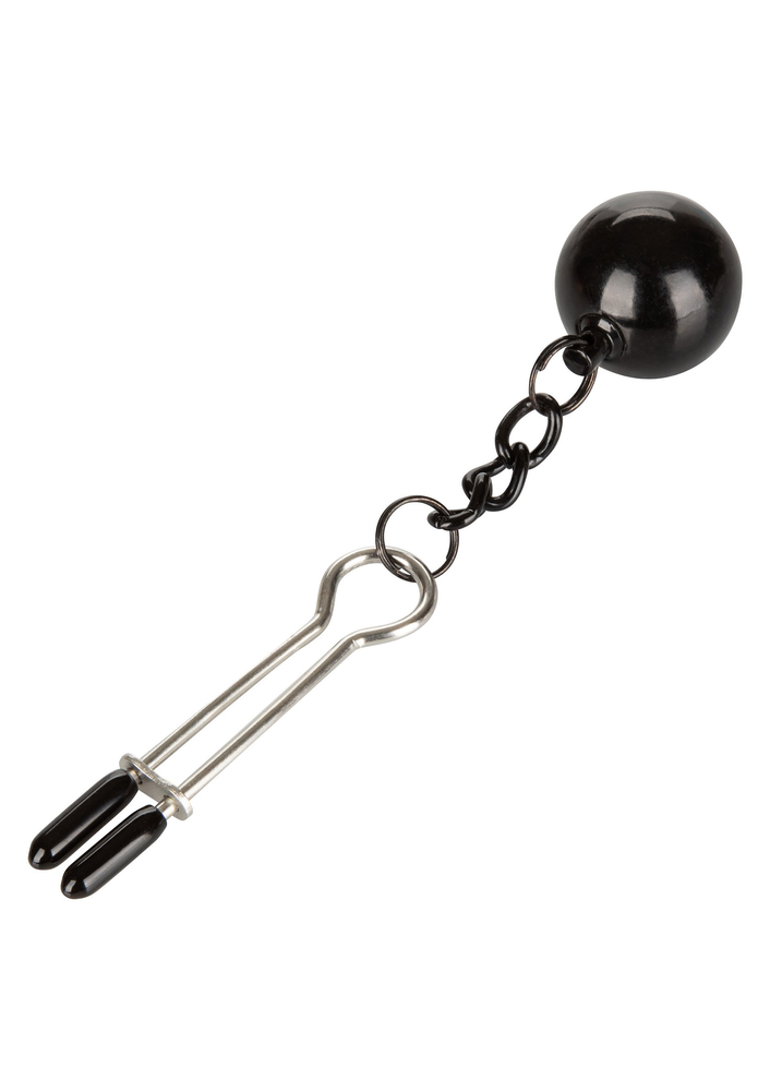 CalExotics Nipple Grips Weighted Tweezer Nipple Clamps METAL - 3