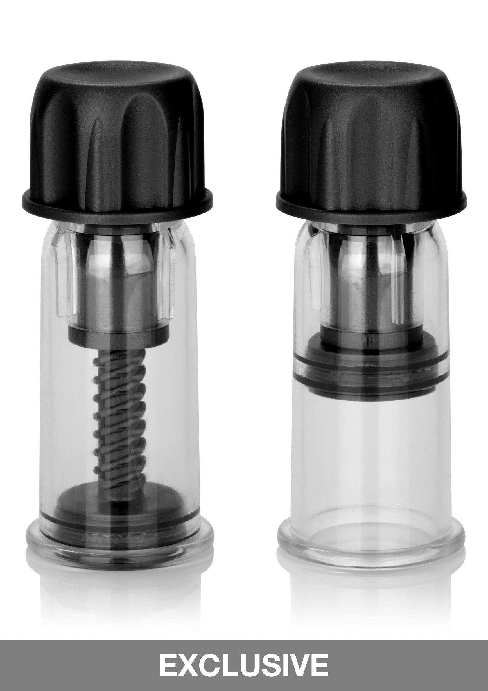 CalExotics Nipple Play Vacuum Twist Suckers PINK - 1