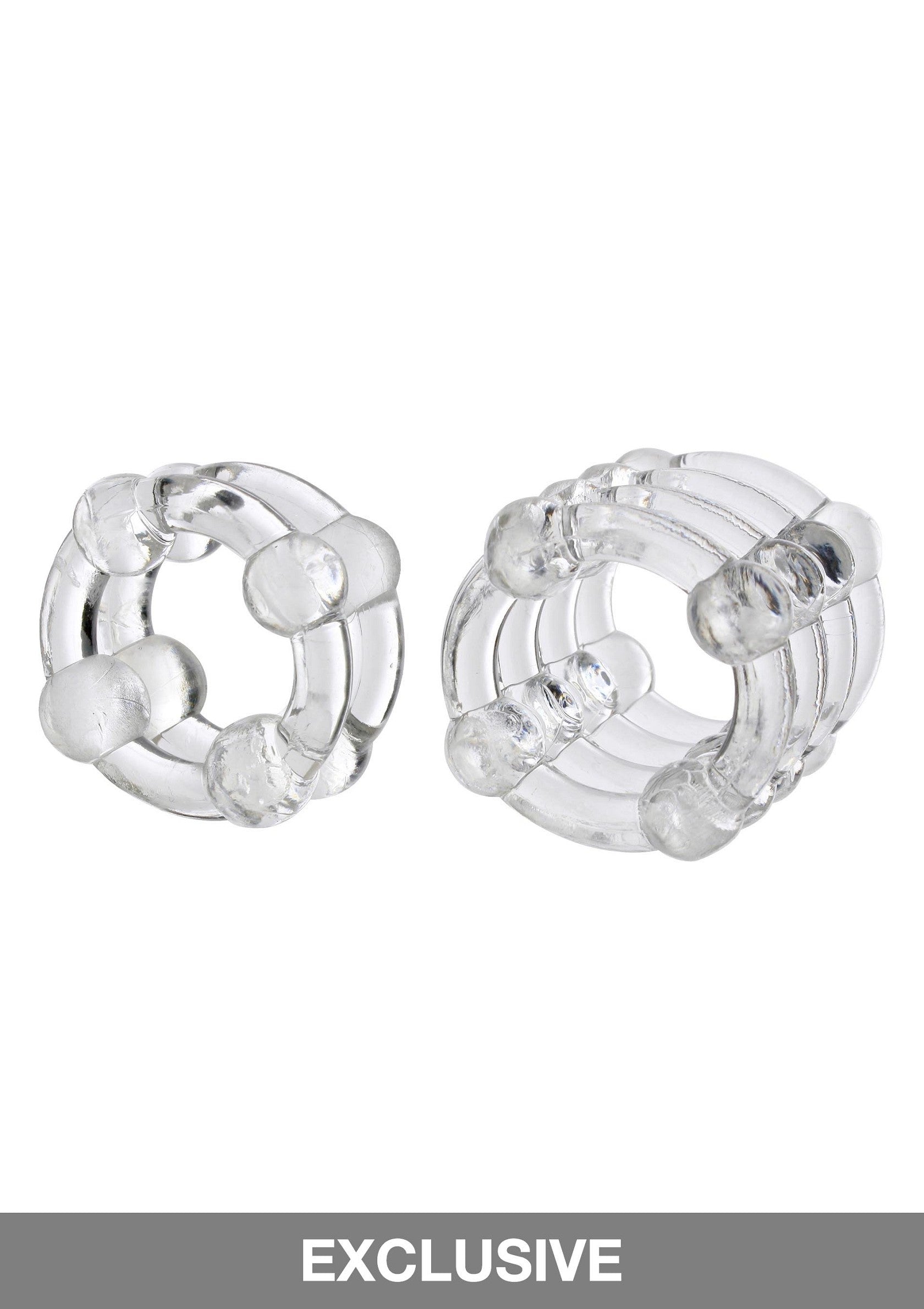 CalExotics COLT Enhancer Rings TRANSPA - 2