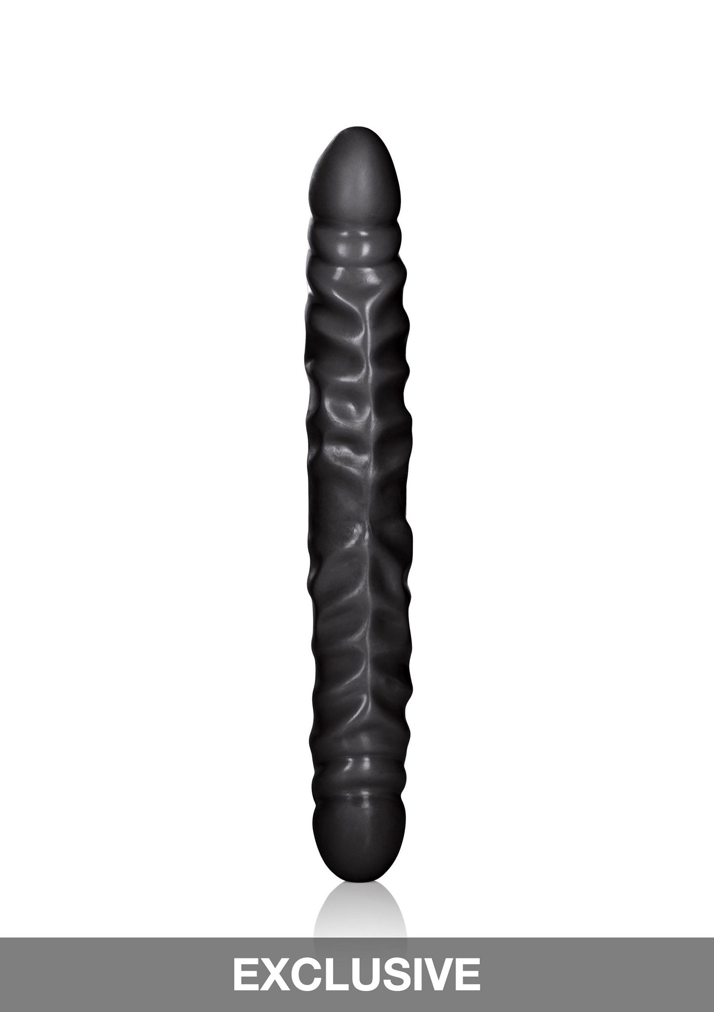CalExotics Veined Double Dong 12'/30.5 cm SKIN - 2