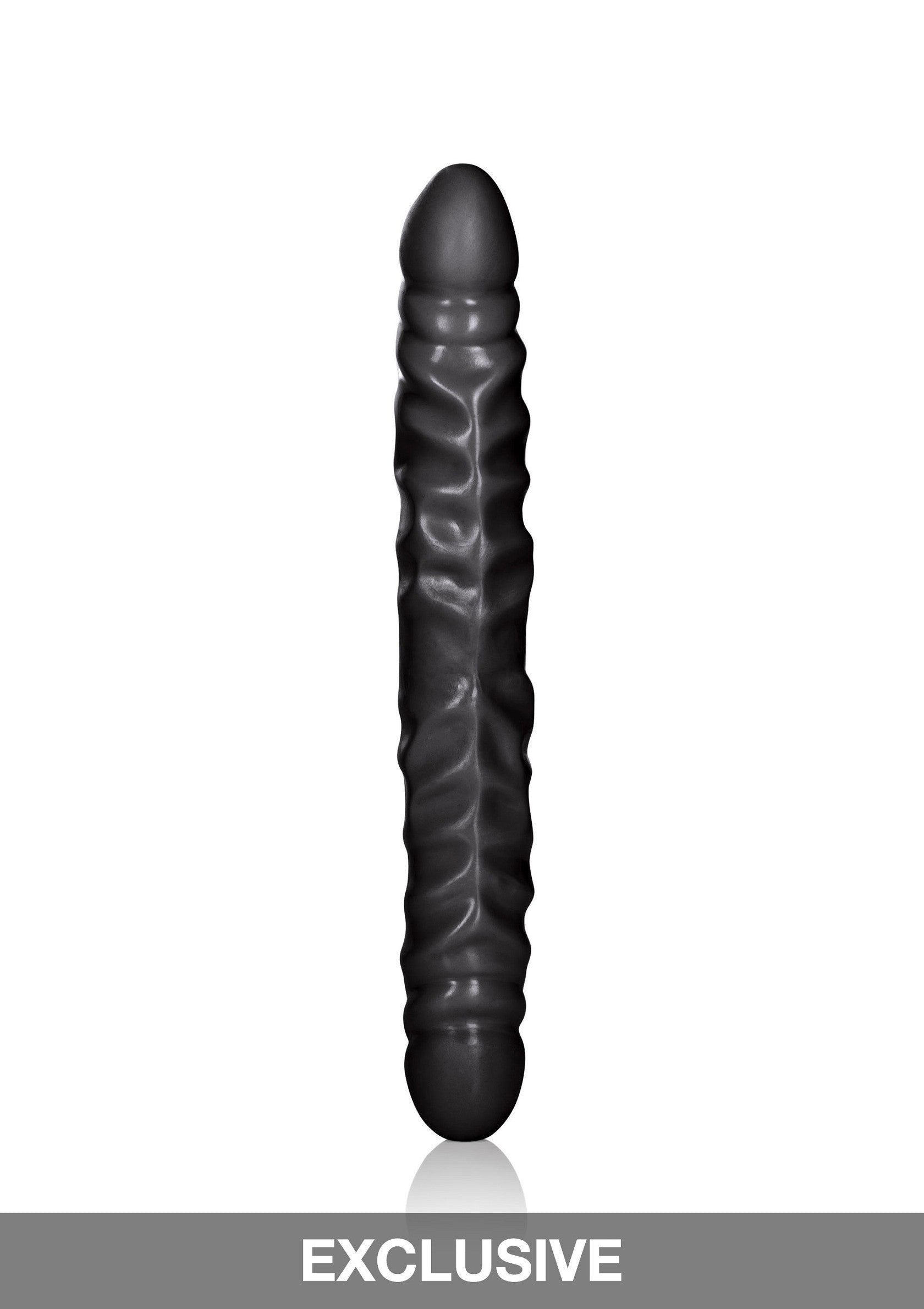 CalExotics Veined Double Dong 12'/30.5 cm SKIN - 2