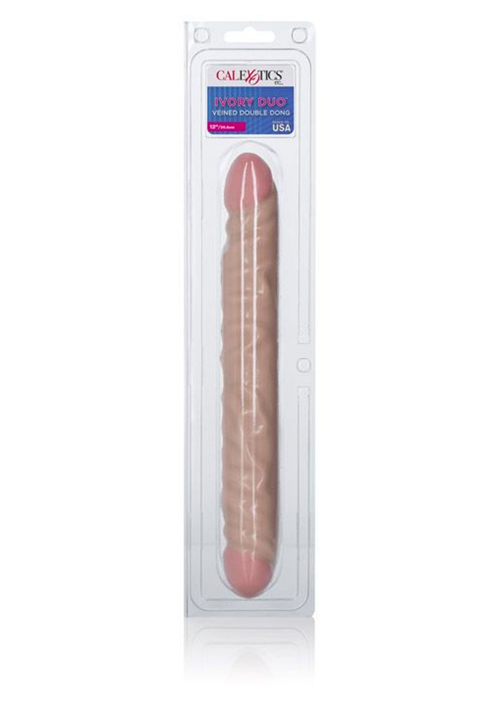 Veined Double Dong 12 inch SKIN - 3