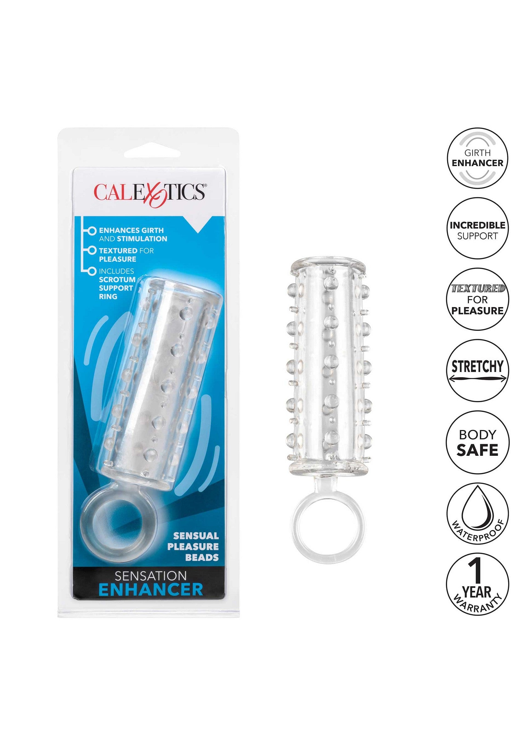 CalExotics Sensation Enhancer TRANSPA - 1