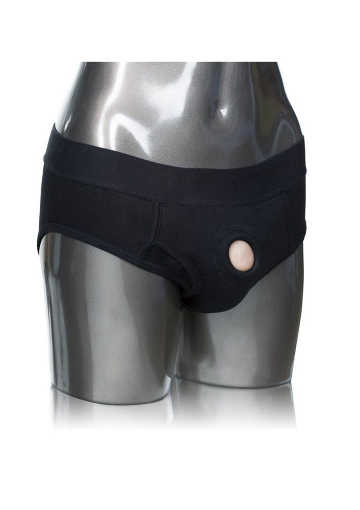 CalExotics Packer Gear Brief Harness L/XL BLACK XS/S - 0