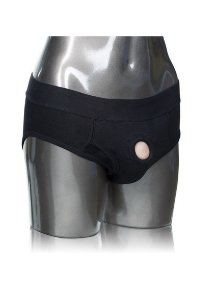 CalExotics Packer Gear Brief Harness L/XL BLACK XS/S - 0