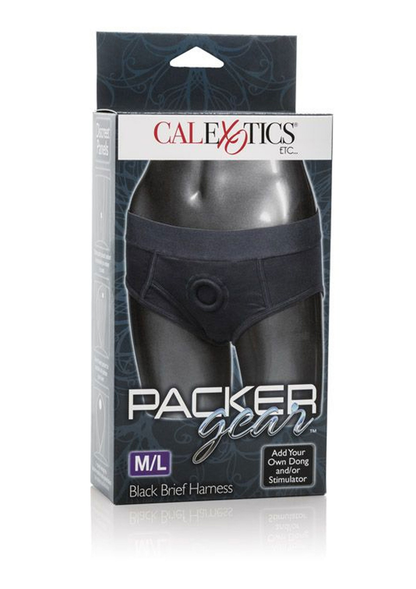 CalExotics Packer Gear Brief Harness L/XL BLACK XS/S - 2
