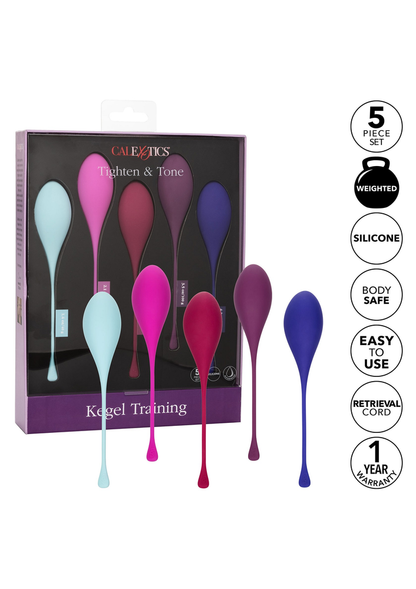 CalExotics Kegel Training 5-Piece Set MULTICOLOR - 15