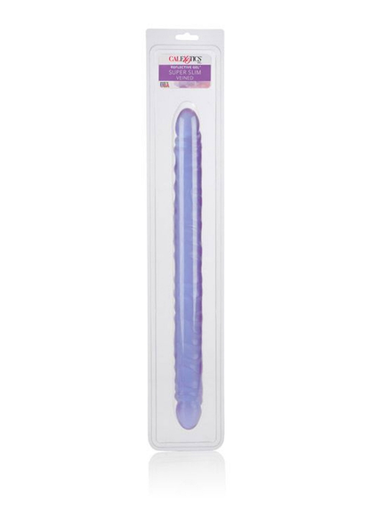 CalExotics Veined Super Slim Dong PURPLE - 1