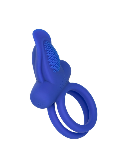 CalExotics Silicone Rechargeable Dual Pleaser Enhancer PURPLE - 7