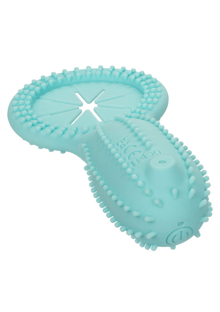 CalExotics Silicone Rechargeable Elite 12X Enhancer GREEN - 5