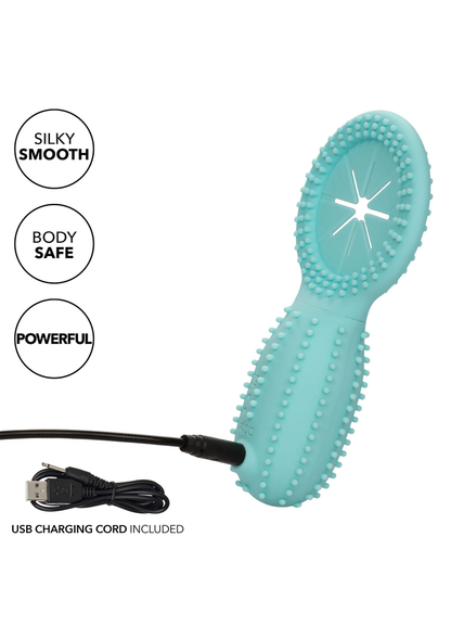 CalExotics Silicone Rechargeable Elite 12X Enhancer GREEN - 10