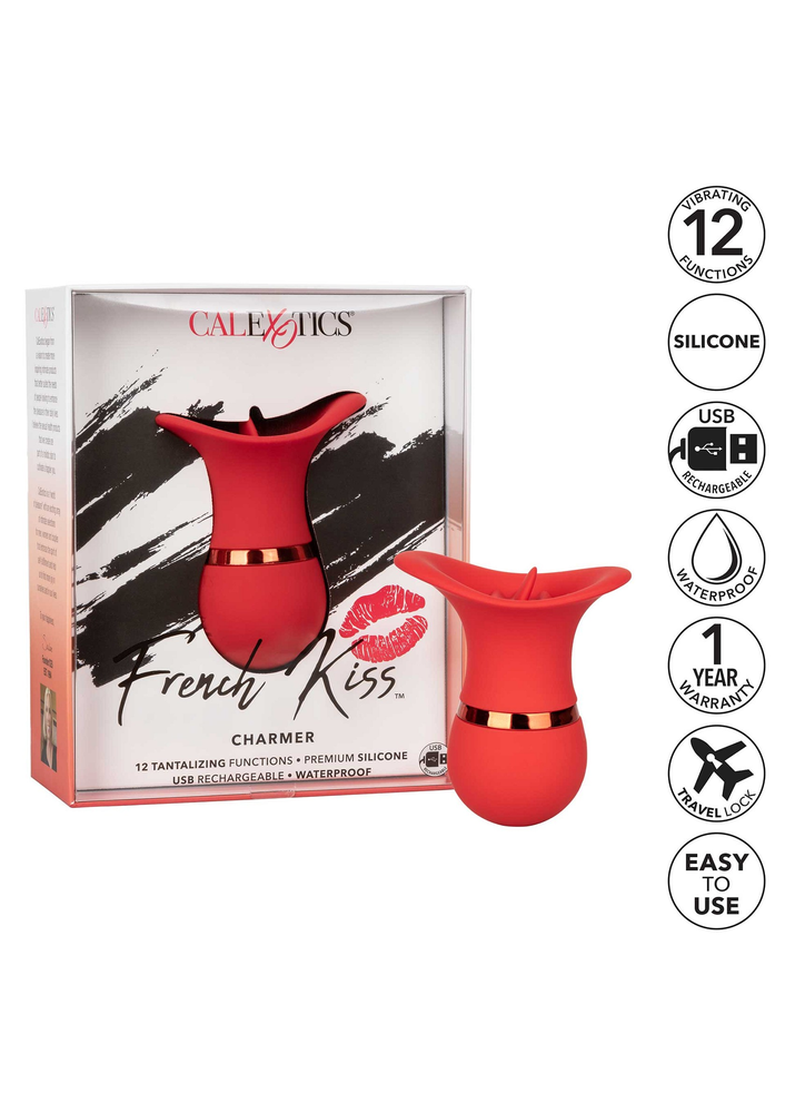 CalExotics French Kiss Charmer RED - 3
