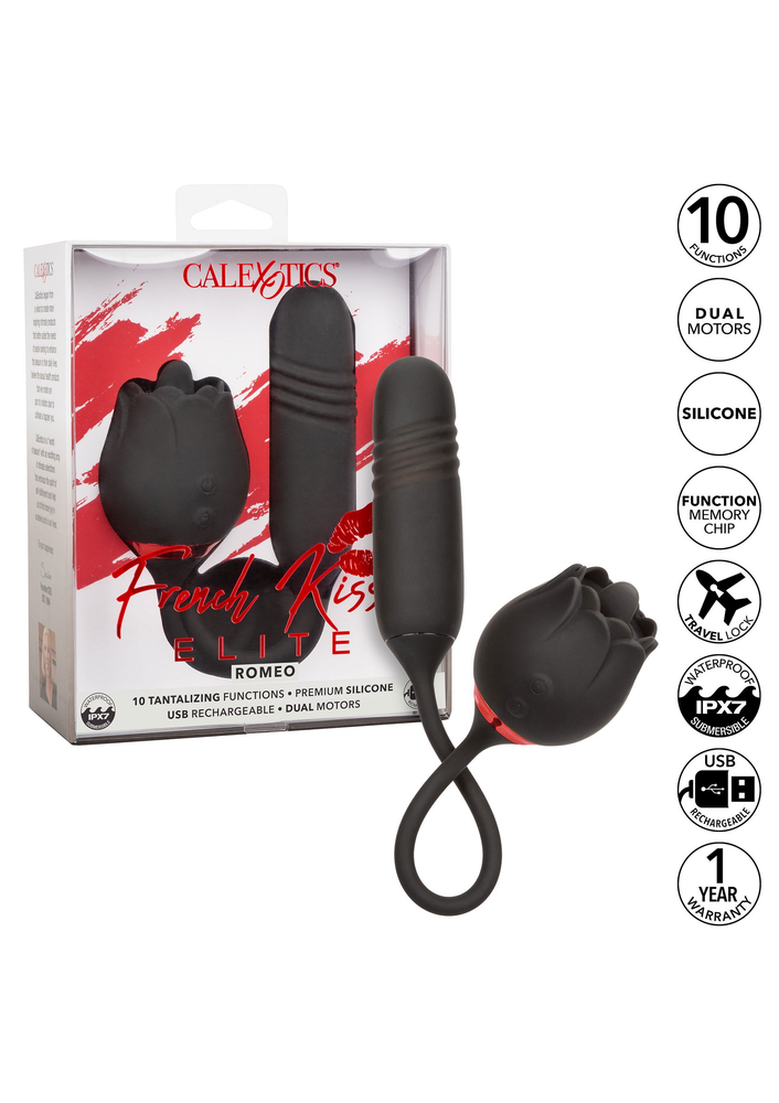 CalExotics French Kiss Elite Romeo BLACK - 13