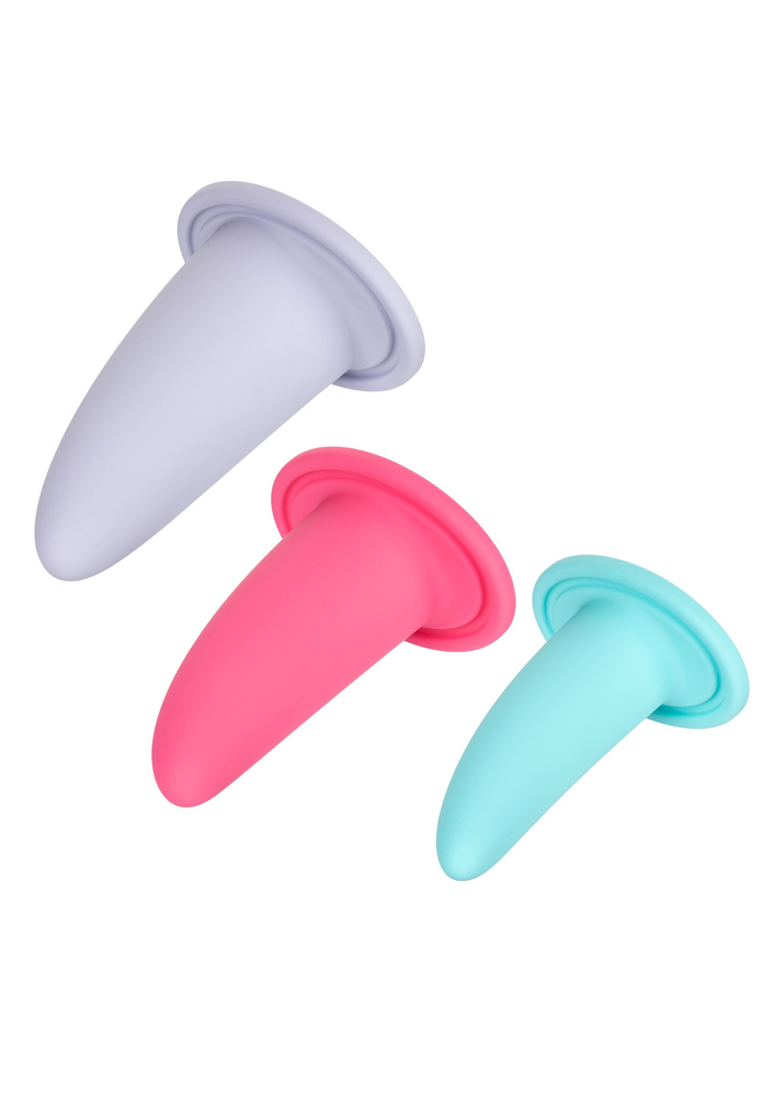CalExotics She-ology Advanced 3-Piece Wearable Vaginal Dilator Set ASSORT - 3