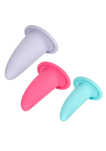 CalExotics She-ology Advanced 3-Piece Wearable Vaginal Dilator Set ASSORT - 3