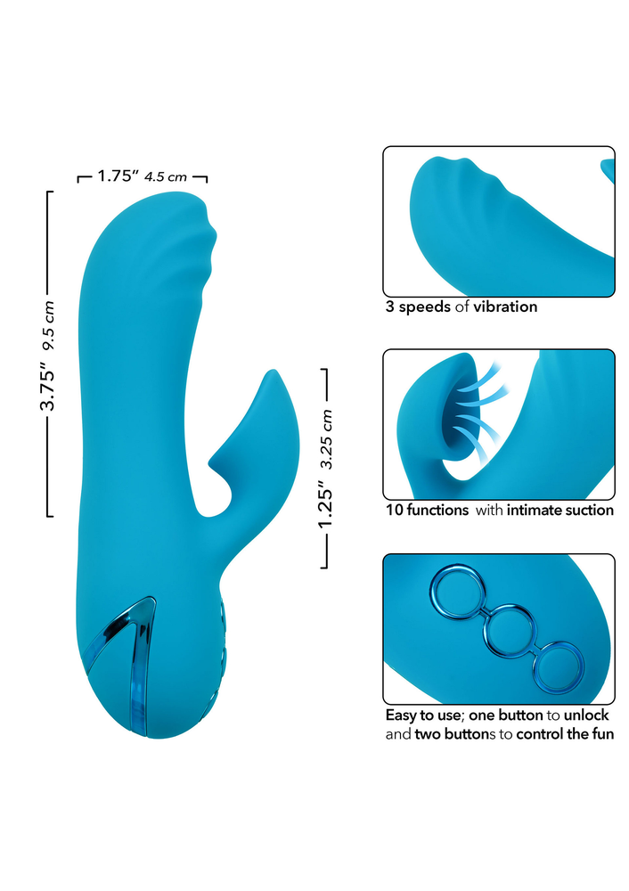 CalExotics California Dreaming Sunset Beach Seducer BLUE - 1