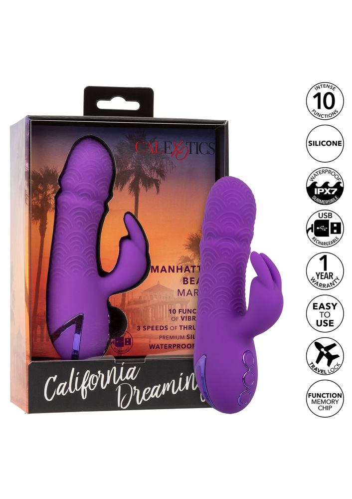 CalExotics California Dreaming Manhattan Beach Marvel PURPLE - 4