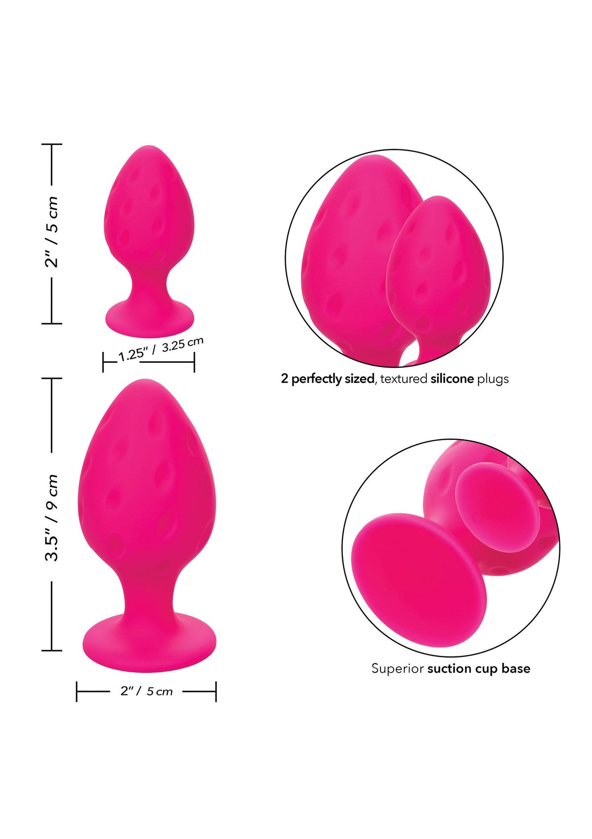 Cheeky Buttplug PINK - 2