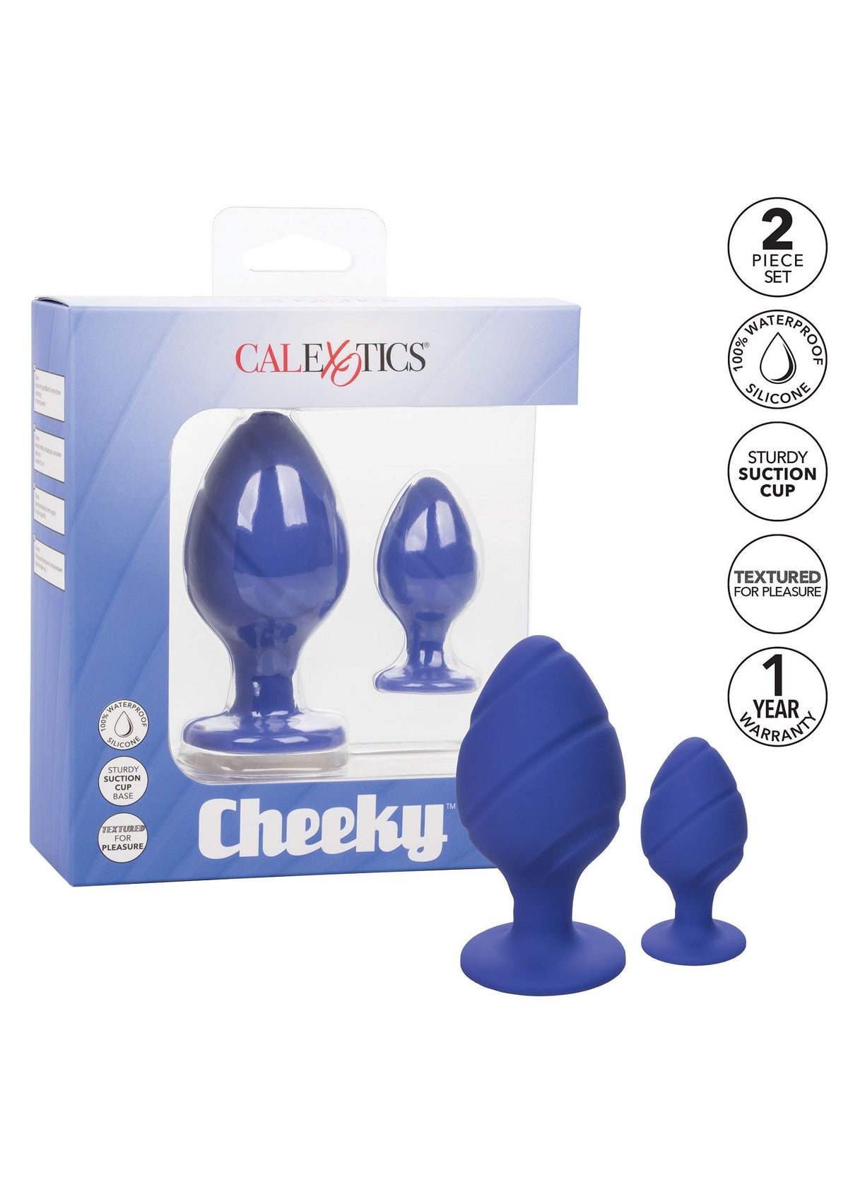 Cheeky Buttplug PURPLE - 10
