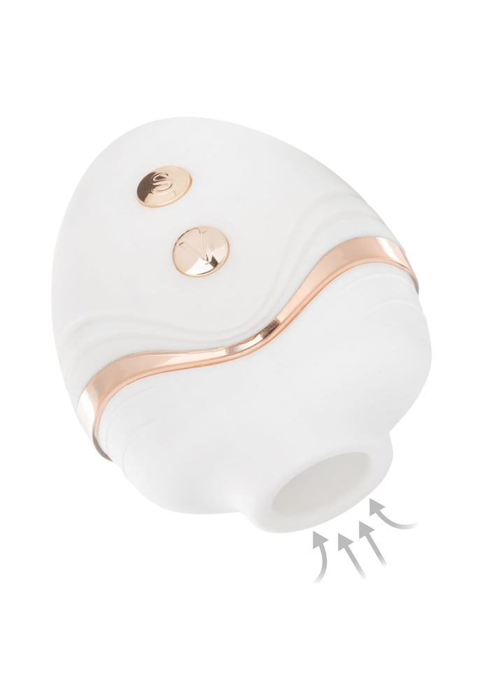 CalExotics Empowered Palm Pleasure Goddess WHITE - 1