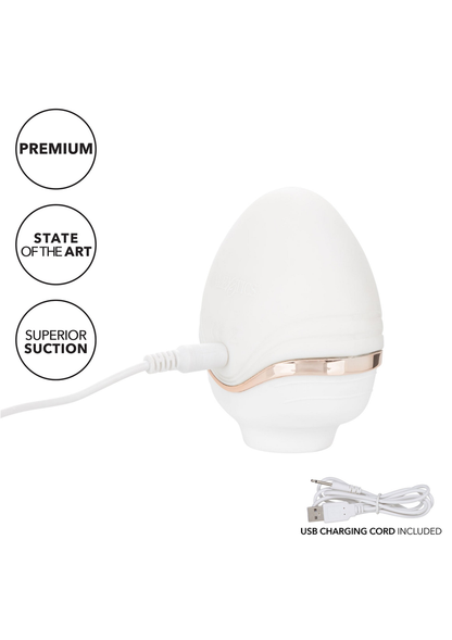 CalExotics Empowered Palm Pleasure Goddess WHITE - 5